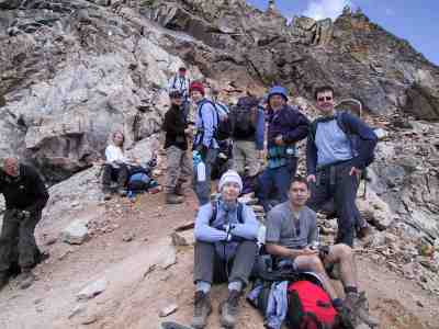 Group at Chiriasqa pass